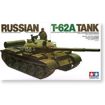 Tamiya 35108 Komplet vojne model u mjerilu 1/35 Sovjetski, ruski glavni borbeni tenk T-62А