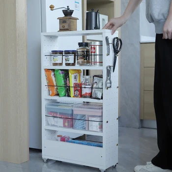Kolica za hladnjak, stalak za prtljagu 16 cm, izuzetno uski ormar za pohranu, kuhinja, kupaonica, wc, ormar za čišćenje