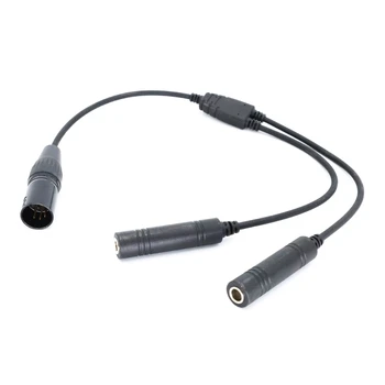 Jasan i stabilan audio s Adapterom za Avionsko kabel, slušalice, Долговечное Priključak plina na XLR Vrhunske Kvalitete