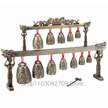 Mesing zvona, kineski zmaj, zvona okruglog oblika, древнекитайский glazbeni instrument, metalni proizvodi su ručni rad, ukras za dom