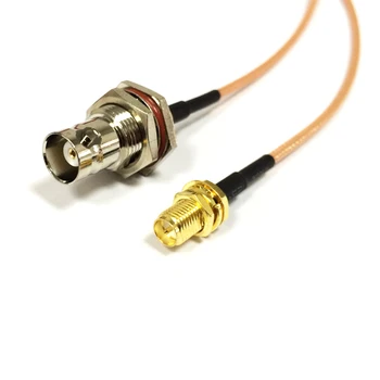 Novi Modem Produžni kabel RP-SMA Jack Domaće Trn Na Konektor BNC Na Unutarnje Pregrade RG316 15 cm (6 