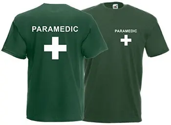 Topla muška t-shirt 2019, ljetna majica za парамедика Sprijeda i straga, unisex majice za osoblje aktivnosti, Neobične majice za narudžbu