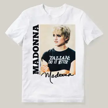 Nova popularna majica Madonna Italians Do It Better, nova crna košulja S-234XL H121 s dugim rukavima