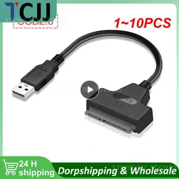 1 ~ 10ШТ 3,0 2,0 SATA Do 6 Gb/s 3 Adapter Kabel Sata NA USB 3.0 Podrška je 2,5-inčni Vanjski tvrdi disk HDD SSD 22-Pinski Sata III