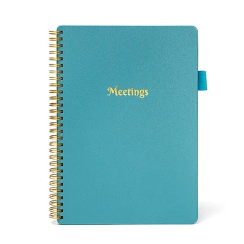 Bilježnica Planer namjere dana Knjiga zapisa sastanke, Poslovni sastanak, Uredski notepad Studentski blok za sastanke
