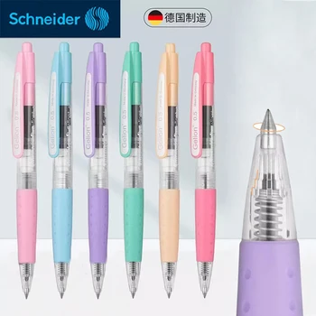 Njemačka гелевая olovka Schneider Press 0,5 mm, Crna olovka za uredske evidencije, Vodootporna, быстросохнущая, tiskanice velikog kapaciteta