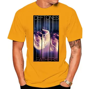 Slika Deftones Leathers Crna majica Nove vrhovima velikih dimenzija, t-shirt