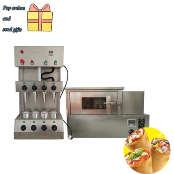 Novi prijenosni stroj za kuhanje pizze u obliku рожка je jednostavna upravljačka ploča I pećnica je od nehrđajućeg čelika