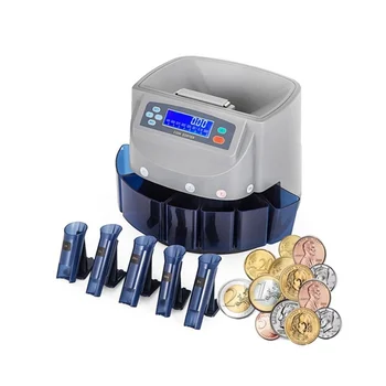 Brzi bankovni counting stroj Мультивалютная stroj za sortiranje kovanica brojač евромонет s niskom razinom buke