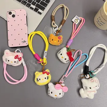 Sanrio Hello Kitty Anime Kawai Privjesak, Slatka crtani film, kreativno plišani lutka, Privjesak za ključeve, Uzica za mobilni telefon, Torba, Pribor, Poklon