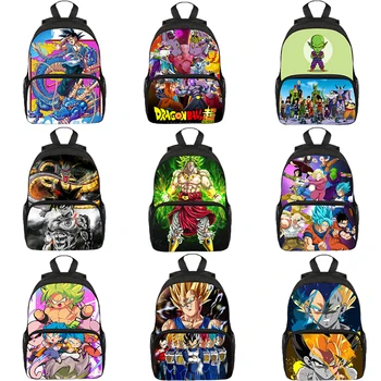 Novi dječji ruksak za osnovnu školu Dragon Ball od Korejskog poliester, torba za dječji vrtić, Javna školska torba za dječake i djevojčice iz anime