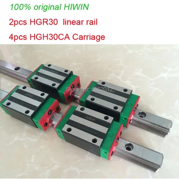linearnih vodilica 2 komada HIWIN 100% original HIWIN HGR30 - 600 650 700 750 800 mm sa 4kom linearne vodilice HGH30CA ili HGW30CA