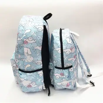 Мультяшный ruksak Cinnamoroll Kawaii Anime Sanrio Hello Kitty Kuromi Girls Ruksak Slatka Torba za spremanje pribora Putnu torbu na Poklon