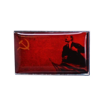 Kodovi sa lapels ленинского komunističke zastave, Broš s crvenim sovjetskim zastavama, Ikona SSSR-a