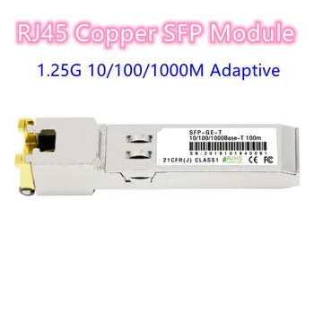 1.25 G SFP Modul RJ45 1000 Mb/s, SFP na RJ45 Bakar SFP-Primopredajnik koji je Kompatibilan Sa Гигабитным Preklopnik Ethernet Cisco, Mikrotik TP-Link
