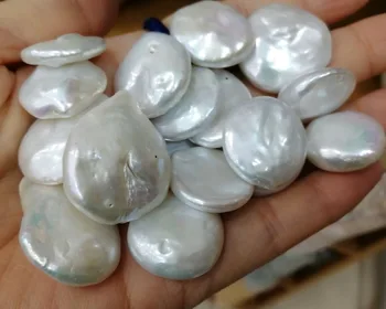 slobodan perle slatkovodni biseri bijeli stana baroka 18-25 mm za izradu nakita DIY FPPJ veliko priroda