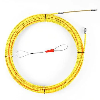 Tegljač ribolov traka, koji prolazi kroz zid, нитевдеватель promjera 6 mm Plus nosač za liniju sa čeličnim kabelom 50 stopa (15 m)
