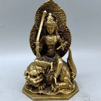 Skupite brončani mač bronca lijevanja Tara Манджушри Bodhisattva home budistički hram za štovanje ukrasima
