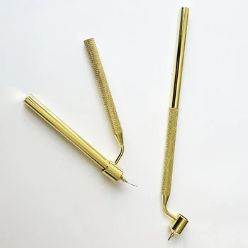 Nagib Olovke Fine Line, Paint Pen Tekući instrumenata 0,5 mm/0,7 mm Sa Zlatnim Vrhom Multifunkcionalni Pribor Za Popravak Ravnih Ogrebotina Kod Lakiranja