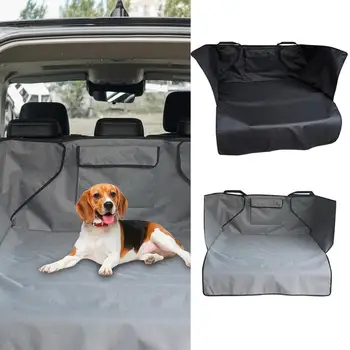 1 kom. Tepih za pse u auto, Vodootporan ručke za nošenje omogućuju za kućne ljubimce, Univerzalna torbica za sjedala od tkanine Oxford 600, Radiouredaj zaštita stražnjeg sjedala