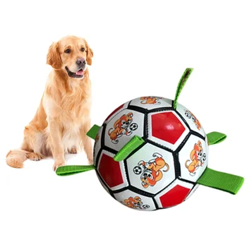Igračke za psa nogomet, otporna na скрежету zubi, igračke za žvakanje pasa, interaktivne igračke za kućne ljubimce