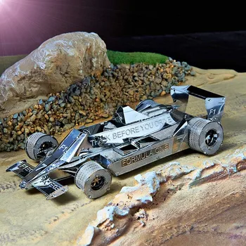 Uradi sam 3D Metalne slagalice F1 Utrke automobila Prvak Dizajneri modela automobila Puzzle igre Igračke za dječake Darove Ukras kuće