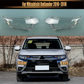 Za Mitsubishi Outlander 2016 ~ 2018 Poklopac svjetla Transparentno abažur Kućište svjetla od pleksiglasa Zamijenite originalni objektiv