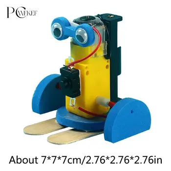 Dječje električni model, prikupljene u svojim rukama, Set za ползания robota Ming, Mini-znanstveni eksperiment, Tehnološka igračka za djecu, edukativne igračke