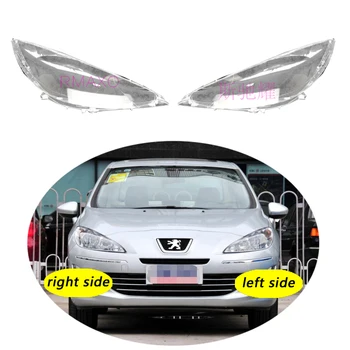 Koristiti za Peugeot 408 2009-2012 Prozirni poklopac svjetla abažur Prednja fara telo abažur leća telo