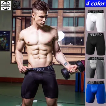 Kompresijski rublje Men Pro Shapers, 3D uske полубоксеры, strme высокоэластичные быстросохнущие kratke hlače za trčanje u sportskoj dvorani za fitness