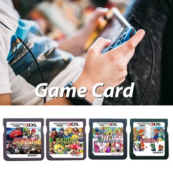 Видеокартридж Konzola Igraća karta 3DS NDS Kombinirana Kartaška Igra NDS Card Game Super Combo Multicart za 3DS 3DS NDSi i NDS