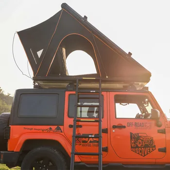 Visokokvalitetna aluminijska šator za krov automobila Triangle Hard Shell Camping SUV na krovu automobila